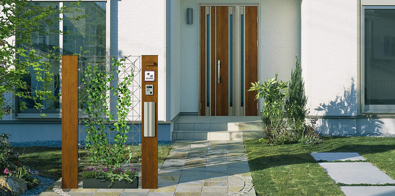 YKKapエクステリア　機能門柱